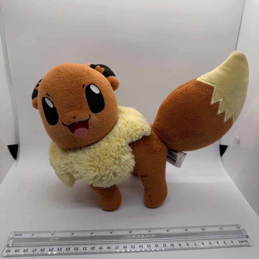 Pokemon Eevee Tomy Plush Toy Stuffed Animal Collectible‎ Official Licensed